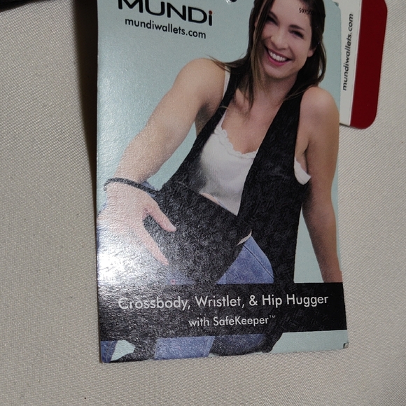 Mundi Black and White Plaid Clutch - Picture 5 of 6